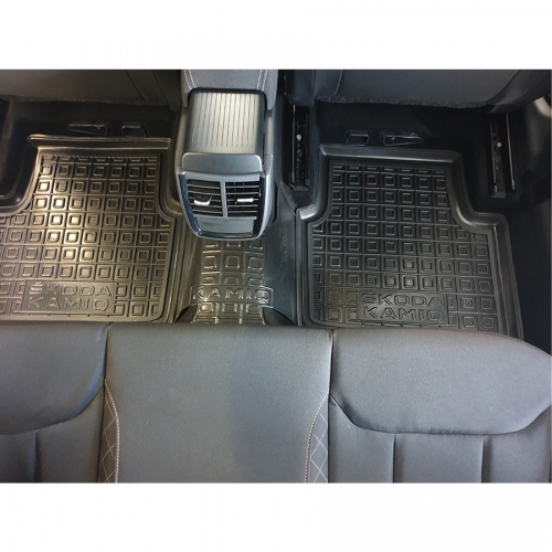 Polyurethane interior mats SKODA Kamiq - 6