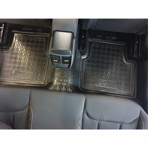 Polyurethane interior mats SKODA Kamiq - 7