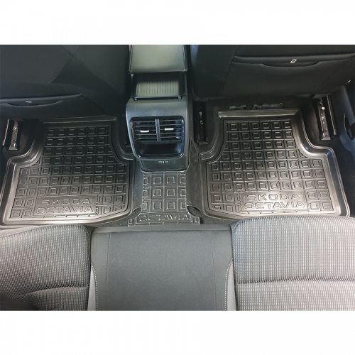 Килимки салону поліуританові SKODA (Шкода) Octavia A8 (2020>) - 8