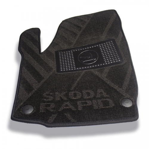 Килимки салону текстильні SKODA (Шкода) Rapid - 2
