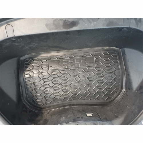 Килимки багажнику поліуританові передній TESLA (Тесла) Model 3 (2017-2022)