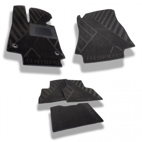 Interior textile mats TOYOTA RAV-4 V (2018>) (hybrid) - 1