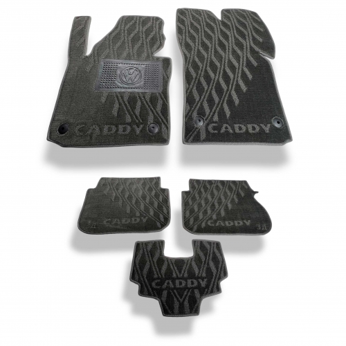 Килимки салону текстильні VW (ФольксВаген) Caddy (3 дв.) (2004) - 3