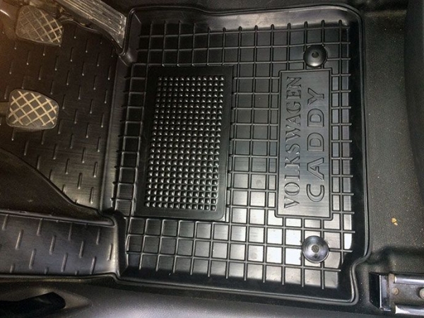 Килимки салону поліуританові VW (ФольксВаген) Caddy (4 дв.) (2013>) - 4
