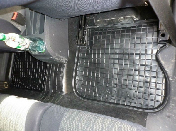 Килимки салону поліуританові VW (ФольксВаген) Caddy (4 дв.) (2013>) - 6