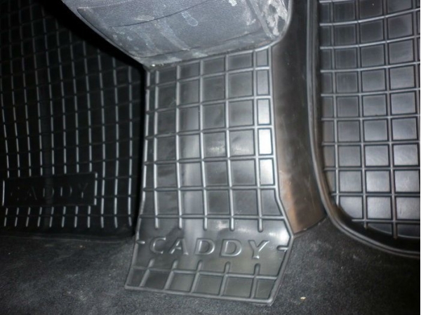 Килимки салону поліуританові VW (ФольксВаген) Caddy (4 дв.) (2013>) - 7