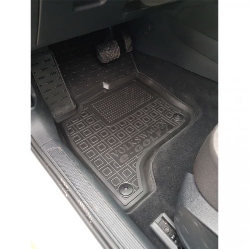Килимки салону поліуританові VW (ФольксВаген) E-Golf 7 (електро)