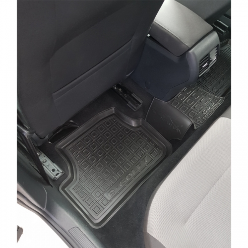 Килимки салону поліуританові VW (ФольксВаген) E-Golf 7 (електро) - 4