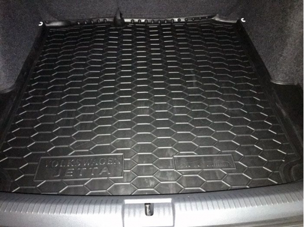 Килимки багажнику поліуританові VW (ФольксВаген) Jetta (2011>) - 5