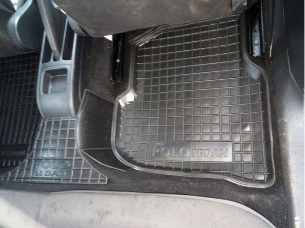 Килимки салону поліуританові VW (ФольксВаген) Polo седан (2010>) - 4