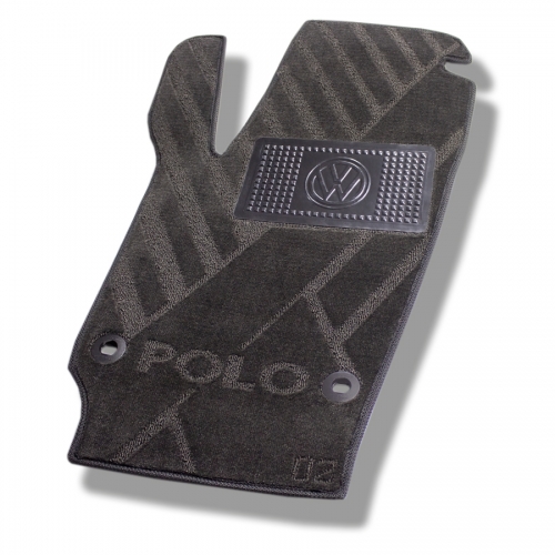 Килимки салону текстильні VW (ФольксВаген) Polo хетчбек (2001>)