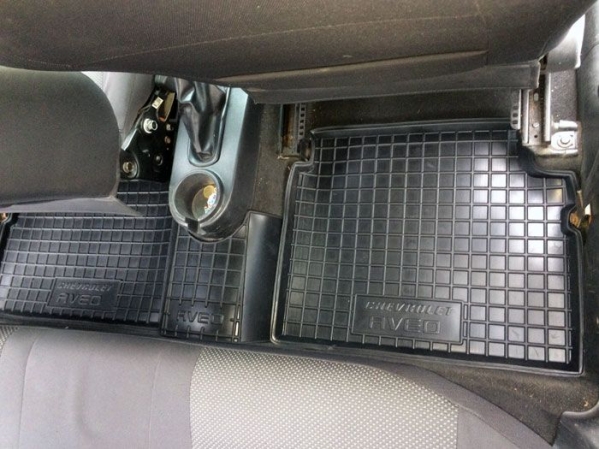 Polyurethane interior mats CHEVROLET Aveo (2006>) (Т200,Т250)  - 9
