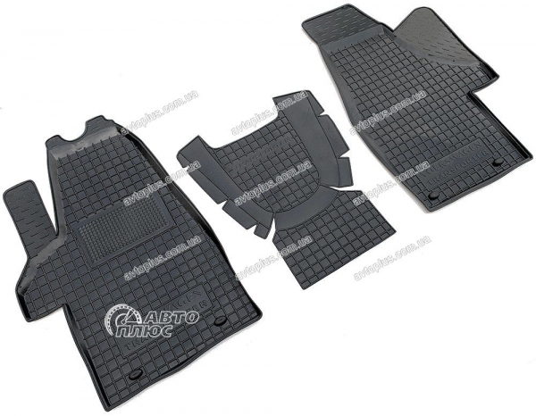 Килимки салону поліуританові VW (ФольксВаген) T 5 (2010>) Multivan 1+1