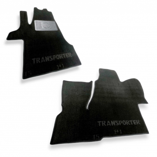 Interior textile mats VW T 5 (2010>) Transporter 1+1