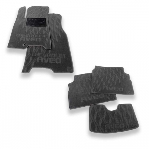Interior textile mats CHEVROLET Aveo (2006>) (Т200,Т250)  - 4