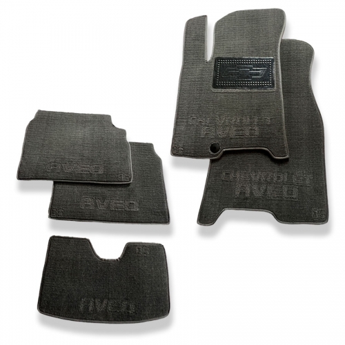 Interior textile mats CHEVROLET Aveo (2006>) (Т200,Т250)  - 8