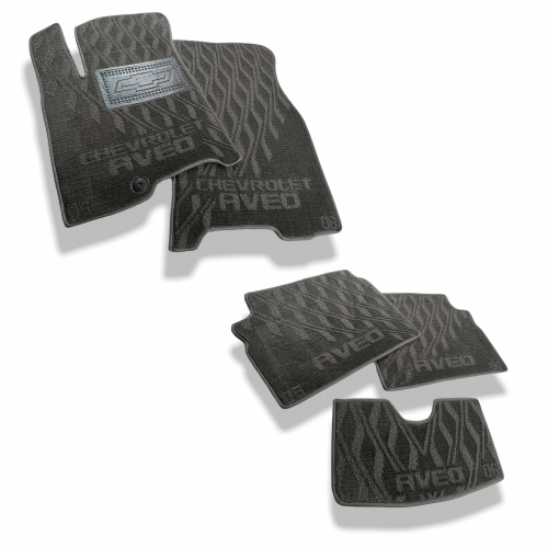 Interior textile mats CHEVROLET Aveo (2006>) (Т200,Т250)  - 9