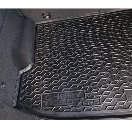 Polyurethane trunk mats full size CHERY Tiggo 7 Pro - 5