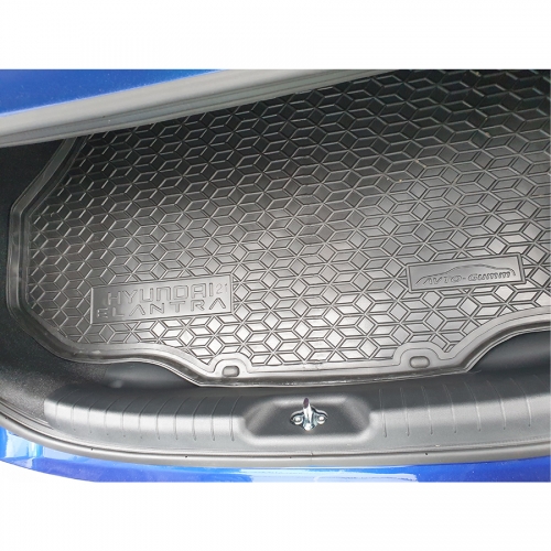 Килимки багажнику полiуритановi  HYUNDAI (Хюндай) Elantra 2021 - 4