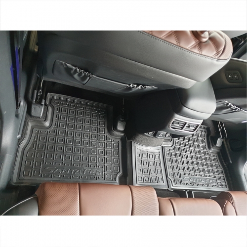 Килимки салону полiуритановi HYUNDAI (Хюндай) Santa-fe (2021-) (3 ряд) - 5