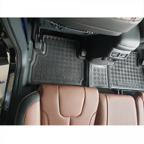 Килимки салону полiуритановi HYUNDAI (Хюндай) Santa-fe (2021-) (3 ряд) - 6