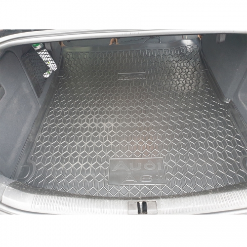 Polyurethane trunk mats sedan AUDI A6 (2005>) - 4