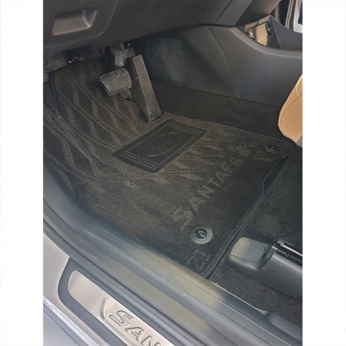 Textile interior mats HYUNDAI Santa-fe (2021-) (3 row) - 1
