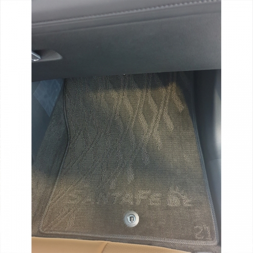 Textile interior mats HYUNDAI Santa-fe (2021-) (3 row) - 2