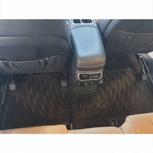 Textile interior mats HYUNDAI Santa-fe (2021-) (3 row) - 3