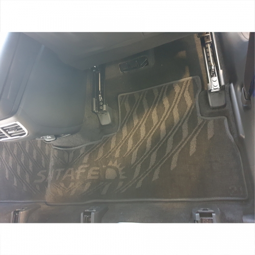 Textile interior mats HYUNDAI Santa-fe (2021-) (3 row) - 7