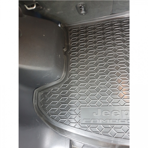 Килимки багажнику полiуритановi  JEEP (Джип) Compass (2011-2016)_2 - 2