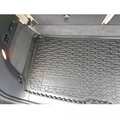 Килимки багажнику полiуритановi m MERCEDES (Мерседес) X 167 (GLS- class) (2019) - 3
