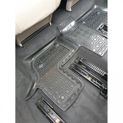 Polyurethane interior mats 3-rd row MERCEDES X 167 (GLS- class) (2019) - 1