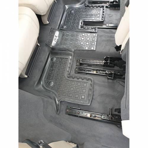 Polyurethane interior mats 3-rd row MERCEDES X 167 (GLS- class) (2019) - 3