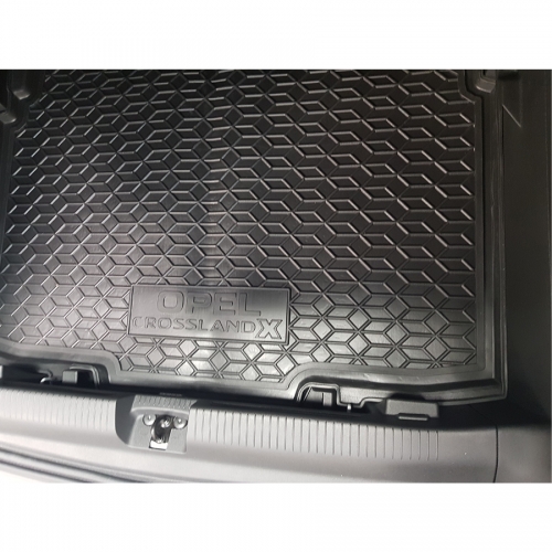 Polyurethane trunk mats (bs) OPEL Crossland X (2019>) - 2
