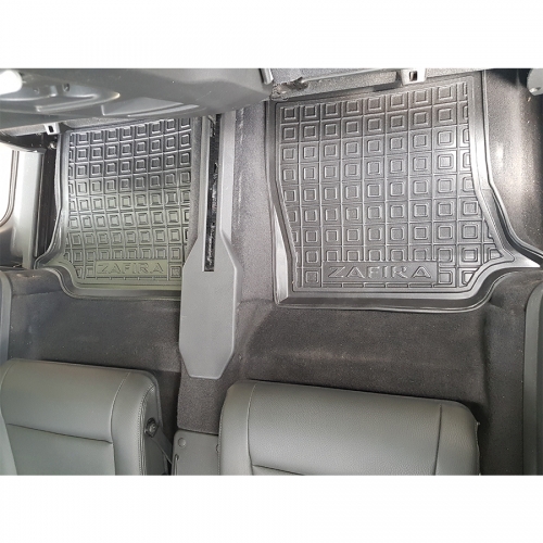 Polyurethane interior mats 3-rd row OPEL Zafira B (5 seats) (2005>) (3-rd row)