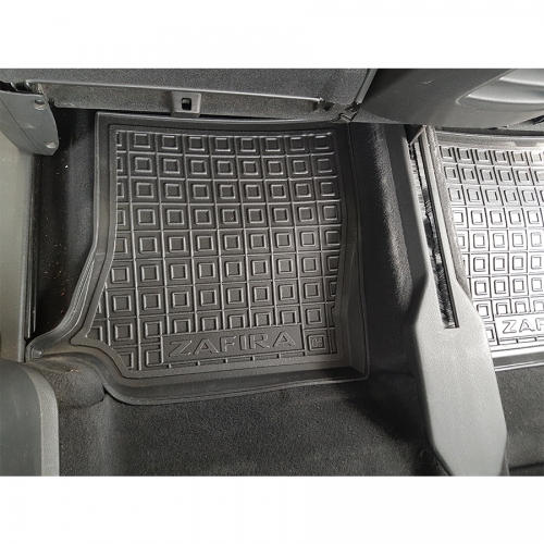 Polyurethane interior mats 3-rd row OPEL Zafira B (5 seats) (2005>) (3-rd row) - 3