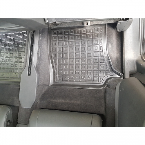 Polyurethane interior mats 3-rd row OPEL Zafira B (5 seats) (2005>) (3-rd row) - 4