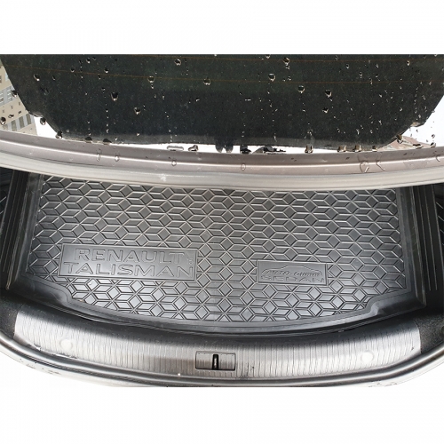 Polyurethane trunk mats RENAULT Talisman  2015 - 3