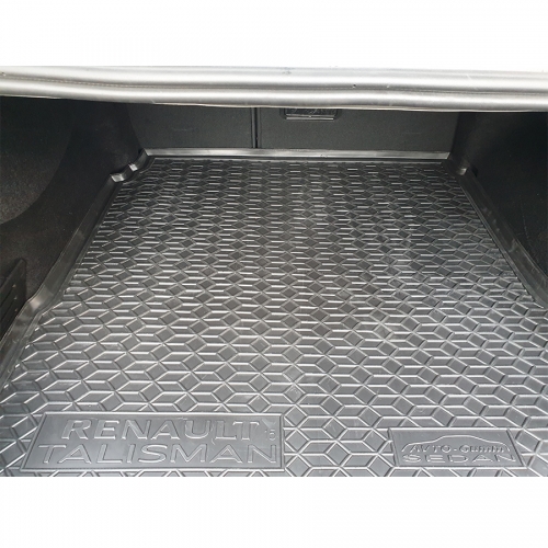 Polyurethane trunk mats RENAULT Talisman  2015 - 4