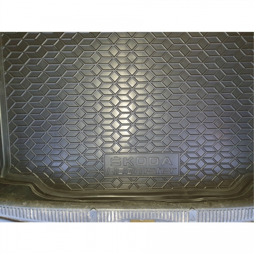 Килимки багажнику полiуритановi  SKODA (Шкода) Roomster - 4