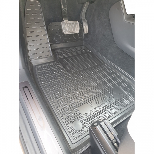Килимки салону полiуритановi TESLA (Тесла) Model X (2015-2021) (7 місць) - 1