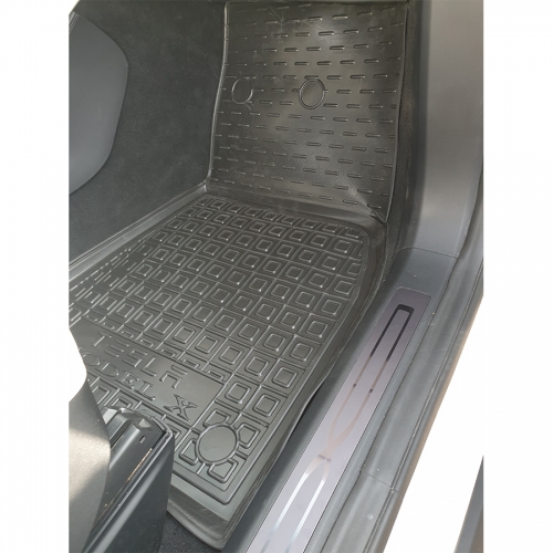 Килимки салону полiуритановi TESLA (Тесла) Model X (2015-2021) (7 місць) - 2