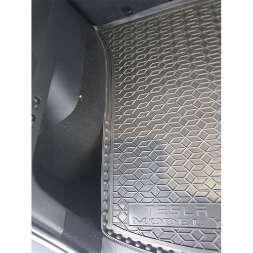 Килимки багажнику полiуритановi TESLA (Тесла) Model Y №1 - 1