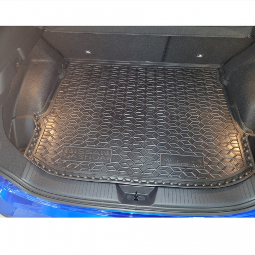 Килимки багажнику полiуритановi  NISSAN (Ніссан) Qashqai 2022 - 3