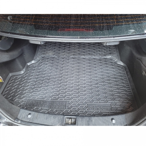 Килимки багажнику полiуритановi  MERCEDES (Мерседес) W 204 - 1