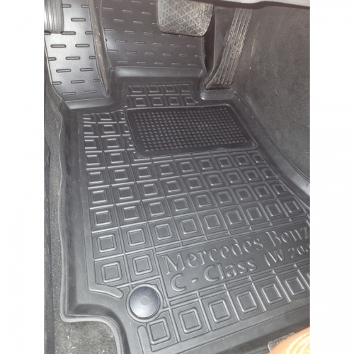 Килимки салону полiуритановi  MERCEDES (Мерседес) W 204 - 1