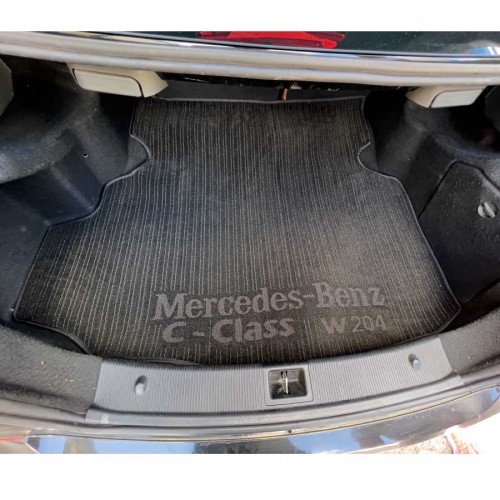 Textile trunk mats MERCEDES W 204 - 1
