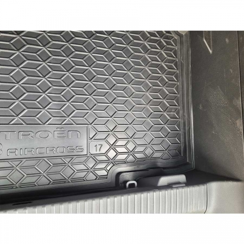Килимки багажнику полiуритановi нп CITROЁN (Сітроен) C-3 Aircross (2017-) - 6