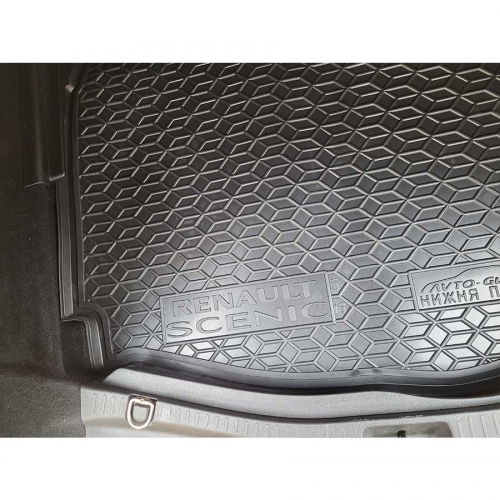 Килимки багажнику полiуритановi  RENAULT (Рено) Scenic 4 (2016-) - 6